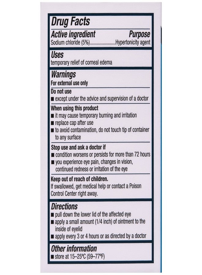 باوش آند لومب مرهم مورو 128 للعين بتركيز 5% من كلوريد الصوديوم، 2 × 0.125 أونصة (7 غرام إجمالي) - Image 5